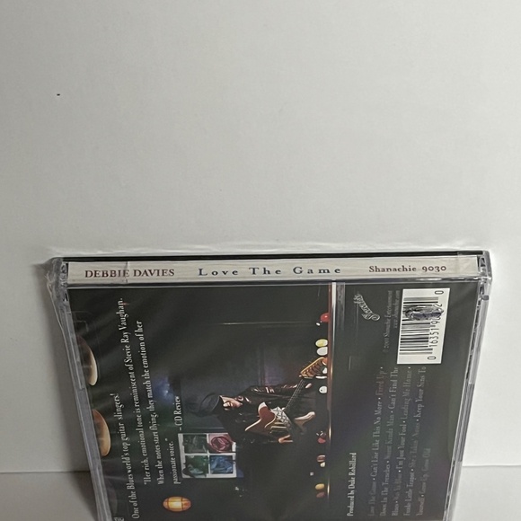 Vintage 2001 Debbie Davies Love the Game CD New Sealed Electric Blues Music Y2K - Picture 7 of 8